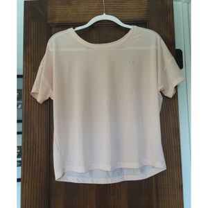 Boxy Pink Mesh Adidas Shirt